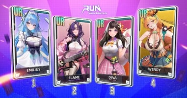 Valkyries in Run Goddess