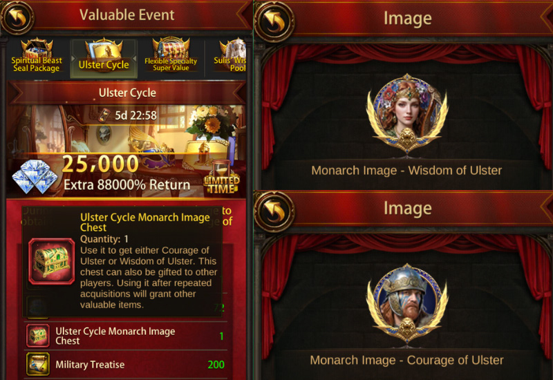 Evony Ulster Cycle Monarch Image Chest